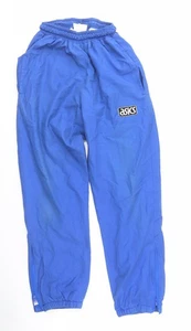 Asics Men's Blue Track Pants, Size S, Gym & Training - Picture 1 of 12