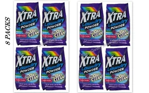 8 Pack- XTRA Plus OxiClean Laundry Powder Detergent, Tropical Passion 16.9 oz. - Picture 1 of 4