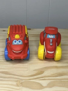Playskool Hasbro Soft Chunky Cars Lot Of 2 Small - Picture 1 of 8