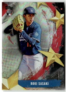 2025 Topps Series 1 MLB No. SMLB-53 Roki Sasaki Rookie Stars of MLB - Bild 1 von 2