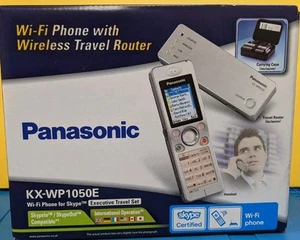 Panasonic Wi-Fi Phone With Executive Travel Router KX-WP1050E + VAT inc, - Afbeelding 1 van 7
