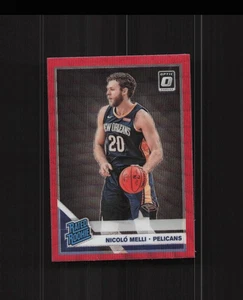 2019-20 Donruss Optic #163 Nicolo Melli ROOKIE CARD RC RED WAVE PRIZM - Picture 1 of 2