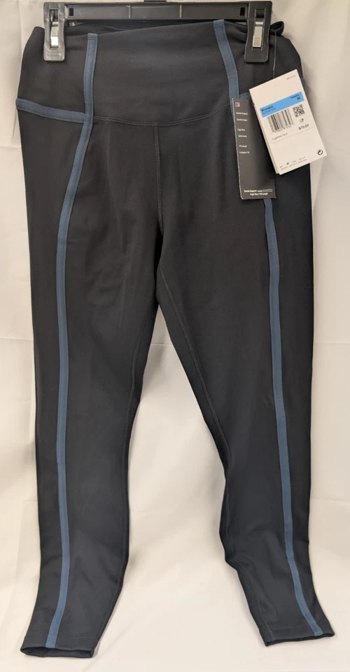 Nike One High Waisted 7/8 Leggings Womens S Black HJ1137 010