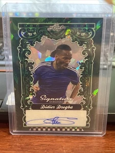 2025 Leaf Signature Chelsea Didier Drogba Auto Autograph True #d 1/1 - Picture 1 of 2