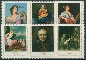 Colección de arte de la RDA 1976 pintura de Dresde 2193/98 sin usar - Imagen 1 de 1