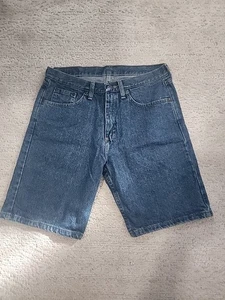 Wrangler Men's Relaxed Fit 100% Cotton Denim  Shorts Size 32 - Picture 1 of 6