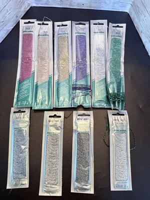 Madeira Metallic Stick Embroidery Thread 9 Skeins - Image 1 of 4