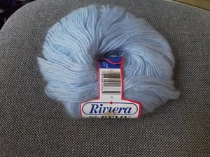 Riveria St. Remy hellblau, 75 % Acryl 20 % Mohair 5 % Wolle, 146 Meter, 1 2/5 Unzen - Bild 1 von 5