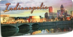 Imán para nevera 3D Indianapolis - Imagen 1 de 2