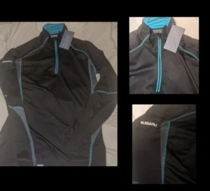 NWT Subaru Black Label Women Long Sleeve Shirt Sz S - 1/4 Zip Athletic Pullover - Picture 1 of 5