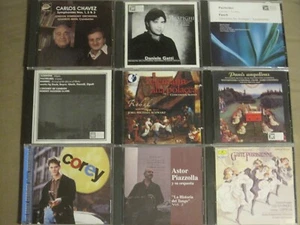 9 CD CLASSICAL LOT PACHELBEL PIAZZOLLA OFFENBACH ALBINONI WIENIAWSKI RESPIGHI NM - Picture 1 of 24