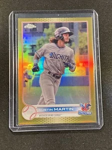 Austin Martin 2022 Topps Pro Debut Chrome #PDC-93 Gold Refractor /50 - Picture 1 of 2