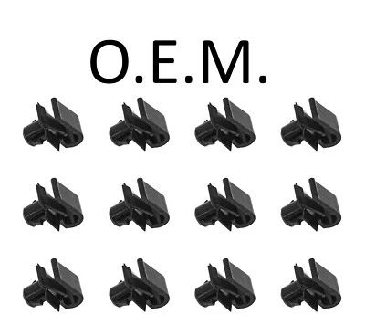 12件装紧固件夹防撞烧烤网适用于梅赛德斯AMG 0029885181 W203 W211 W215 — 第 1/3 张图片