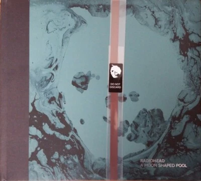 RADIOHEAD ‎– A Moon Shaped Pool   2016 Deluxe Book 180g 2LP/2CD  Factory Sealed - Image 1 of 3
