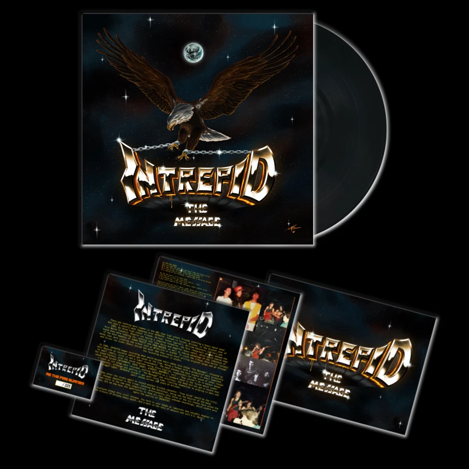 INTREPID - The Message  (LIM.220 BLACK* US SPEED METAL*HELSTAR*FORTE*LIEGE LORD) - Bild 1 von 1
