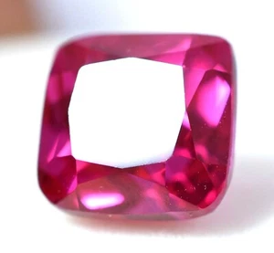 7.70 Ct Natural Pinkish Red Ruby Mozambique GGL Certified AAA+ Treated Gemstone - Picture 1 of 5