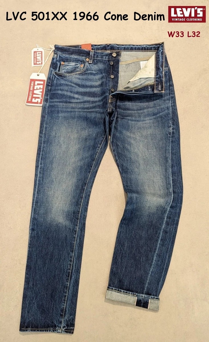 LEVI'S VINTAGE CLOTHING 501XX 1966 Ｗ33 1966 501® Original Fit Men's Jeans - Dark Wash | Levi's® US