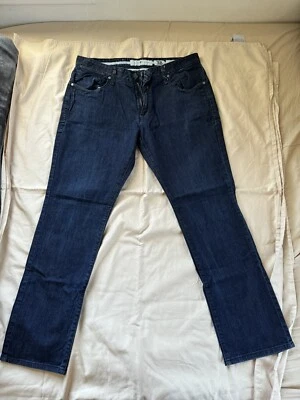 Pantalones de mezclilla Five Four Los Angeles calce relajado 38 cintura 34 entrepierna  Foto 1 de 4