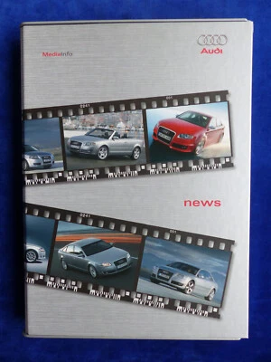 Audi News 2006 - A3 RS4 A6 A8 Security - Pressemappe CD-Rom press-kit 09.2005 - Bild 1 von 4