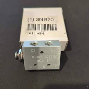 Ingersoll Rand M211HS Valvola controllo aria manuale IR-ARO M21HHS H0116 - NUOVA - Foto 1 di 6