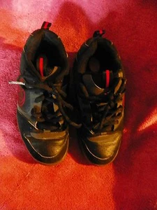 HEELY'S SCHNÜRSCHUHE SKATESCHUHE SNEAKER STYLE # 7177 SCHWARZ ROT JUGENDGR. 4 - Bild 1 von 8