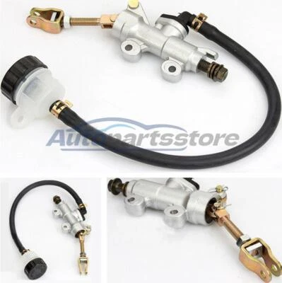 Adjustable Rear Hydraulic Brake Pump Oil Cylinder Metal Motorcycle Accessories - Image 1 of 4
