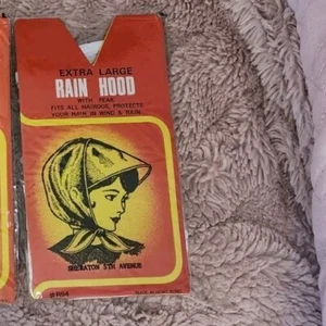 vintage rain hat women's - Picture 1 of 3