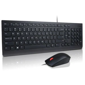 Lenovo Essential Wired Keyboard and Mouse Combo Used - Picture 1 of 4