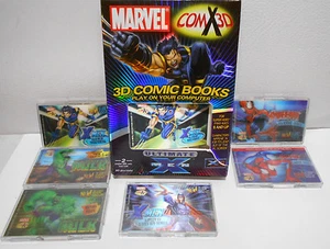 2003  Lot of 8 Marvel ComX3D 3D Comic Disc / Books  New Sealed - Picture 1 of 1