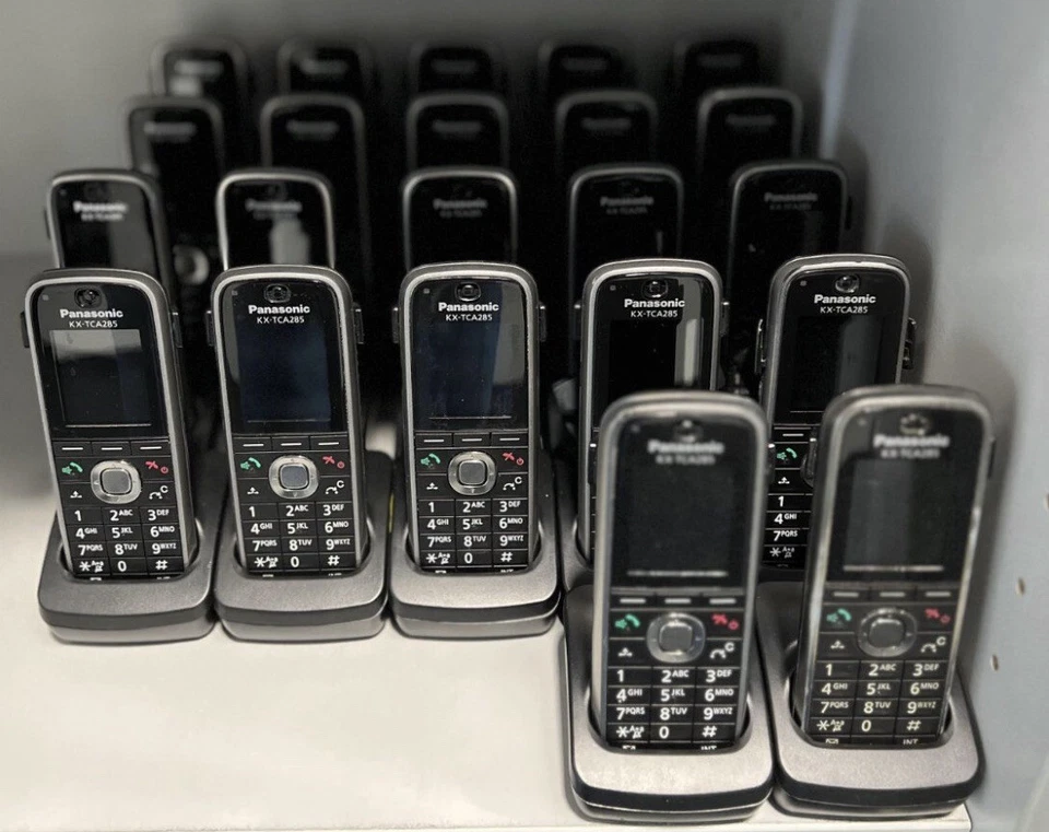 Panasonic KX-TCA285 CE Dect telefono di sistema + vassoio di ricarica + alimentatore ottime condizioni - Immagine 1 di 1