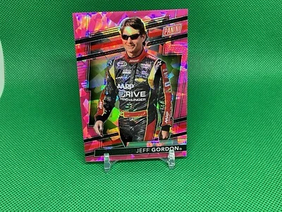 2024 Panini National VIP Gold Packs Jeff Gordon #59 Pink Prizm /88 SP - Image 1 of 2