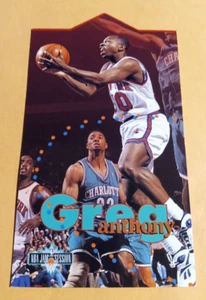 1995-96 Fleer NBA Jam Session Die-Cut Greg Anthony #D111 - Knicks - Picture 1 of 2