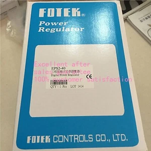 1PCS Brand New in Box for FOTEK EPS2-40 Power Regulator Free Shipping - Picture 1 of 1