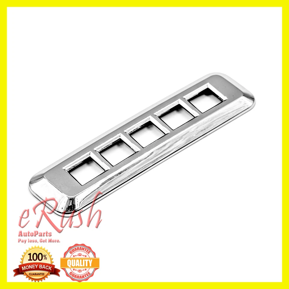 PARA FORD F-F150 F150 2015 2016 2017 CROMO POSTE PILAR TECLADO CUBIERTA EMBELLECEDOR Foto 1 de 1