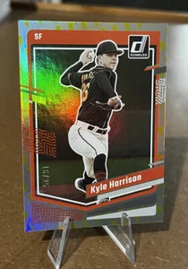 Kyle Harrison /25 VOLTAGE SP Parallel Donruss 2023 San Francisco Giants  - Picture 1 of 6