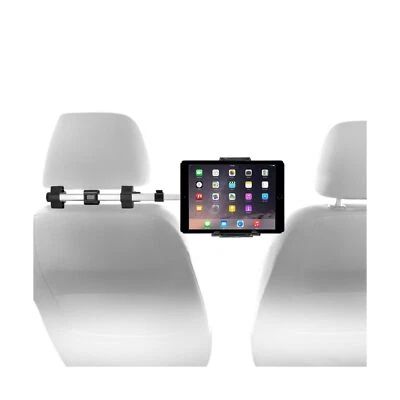Macally Car Headrest Mount Holder Apple iPad Pro/Air/Mini Strong Aluminum Shaft - Image 1 of 4