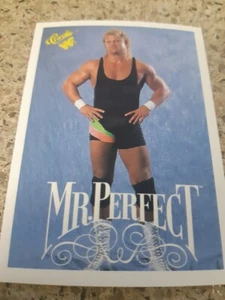 1990 Classic Wrestling Curt Mr. Perfect Henning Card #19  ( WCW  ) WWF - Picture 1 of 1