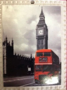 Autobús Londres imán de nevera de recuerdo - par C - totalmente nuevo - Imagen 1 de 2