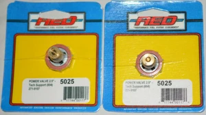 (Par) Carburador de alto flujo de una sola etapa con válvula de potencia Holley 2,5 AED 5025 2,5" - Imagen 1 de 1