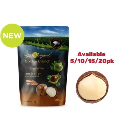 Canela Macadamia Happy Nut Australia 225g Envío Gratis NUEVO Sabor Foto 1 de 4