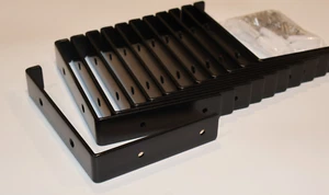 12 Stück - 6 Zoll L x 4 Zoll H x 1,5 Zoll B J Lippe Regalträger Rustikal Bauernhaus Schwerlast - Bild 1 von 5