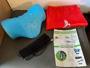 Cervical Neck Pillow stretcher Traction Pain Relief Dr.Healing W/ Heating Pad - Picture 1 of 3