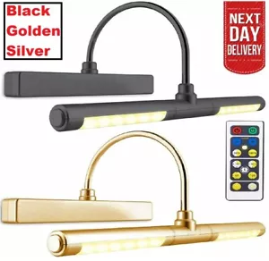 BIGLIGHT Picture Light with Remote Control Wireless Battery Operated LED Wall - Picture 1 of 32