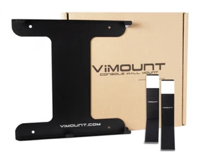 PlayStation 4 PS4 PRO + 2pcs Controller Wall Mount Black Metal Holder -ViMount - Picture 1 of 8