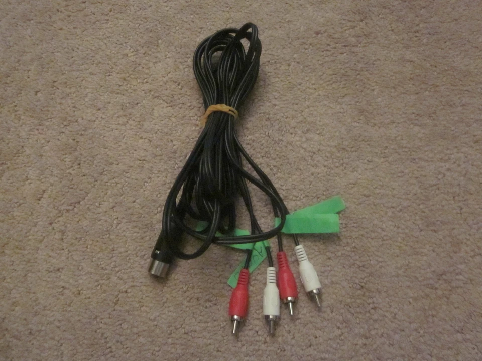 Commodore 64 128 S-Video & Composite Video Lead Cable - Image 1 of 1