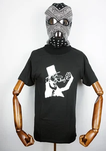 Huf Worldwide Skateboard Shirt T-Shirt Tee Dastardly Black in M - Picture 1 of 1