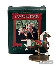 Vtg 1989 Hallmark Christmas Ornament Tobin Fraley Carousel Horse Star #3 OF 4 