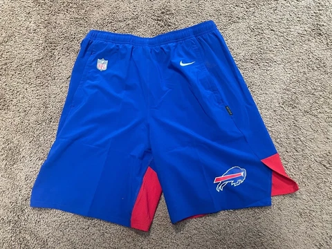 New Mens Buffalo Bills On field Apparel Shorts AO3840 417-Size 3XL Cover