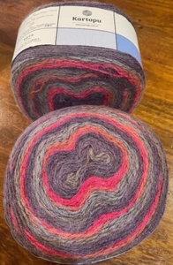 2 Cakes OF KARTOPU MATRYOSHKA LUX YARN - Metallic - BEAUTIFUL MULTICOLOR SOH2133 - Picture 1 of 4