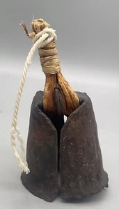Gusseisen Ziege Schaf Glocke ATG Handarbeit primitiv - Bild 1 von 6